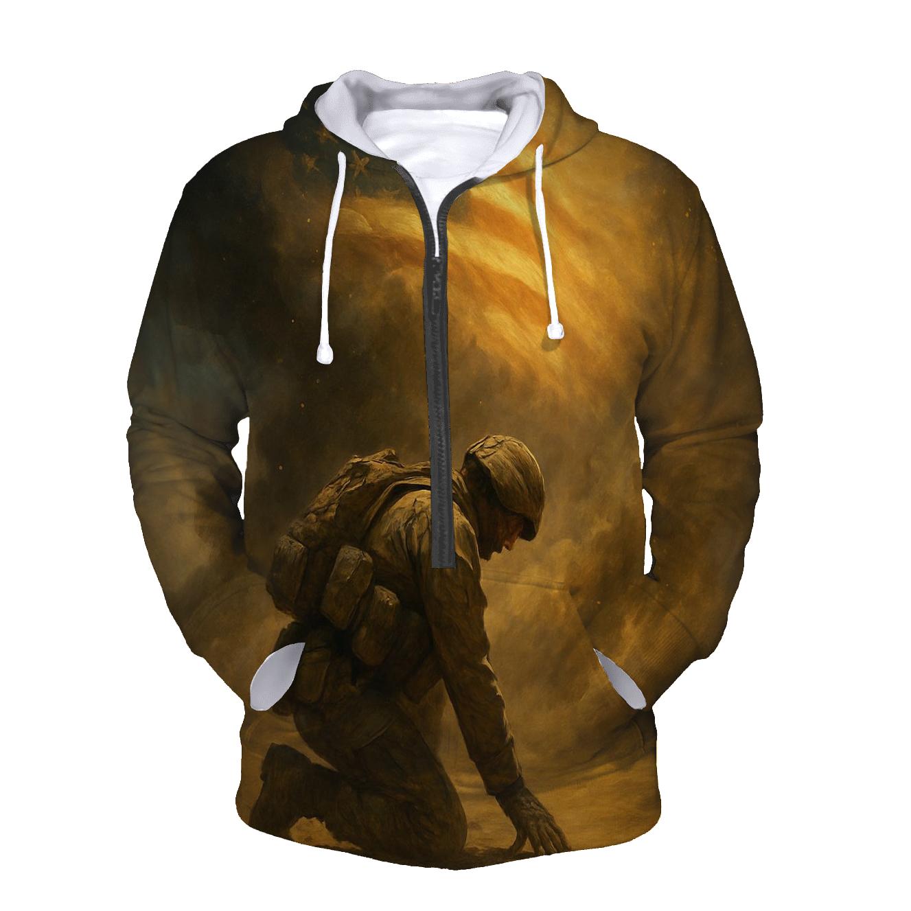 Desert Vow Beneath The Burning Banner pullover hoodies