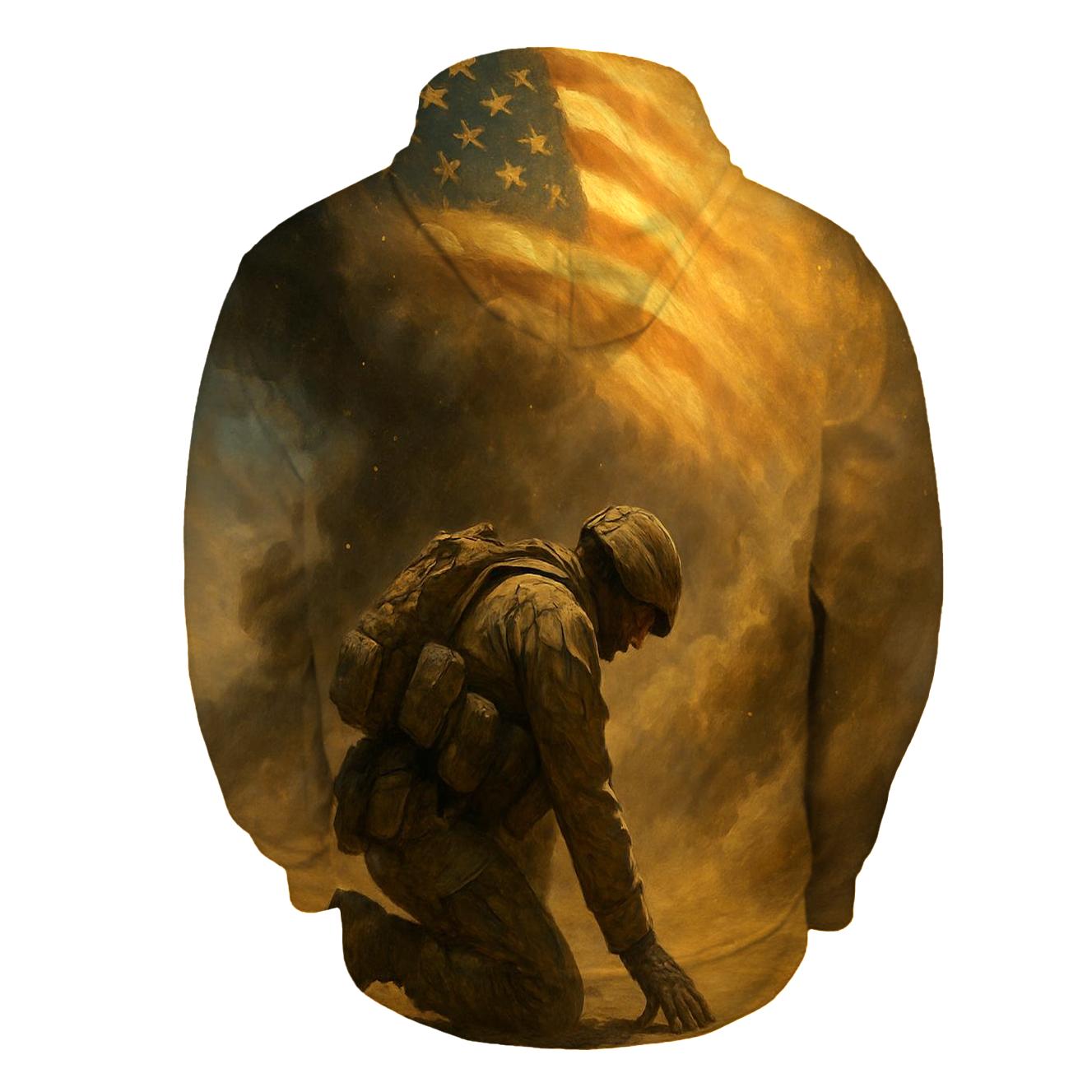 Desert Vow Beneath The Burning Banner pullover hoodies