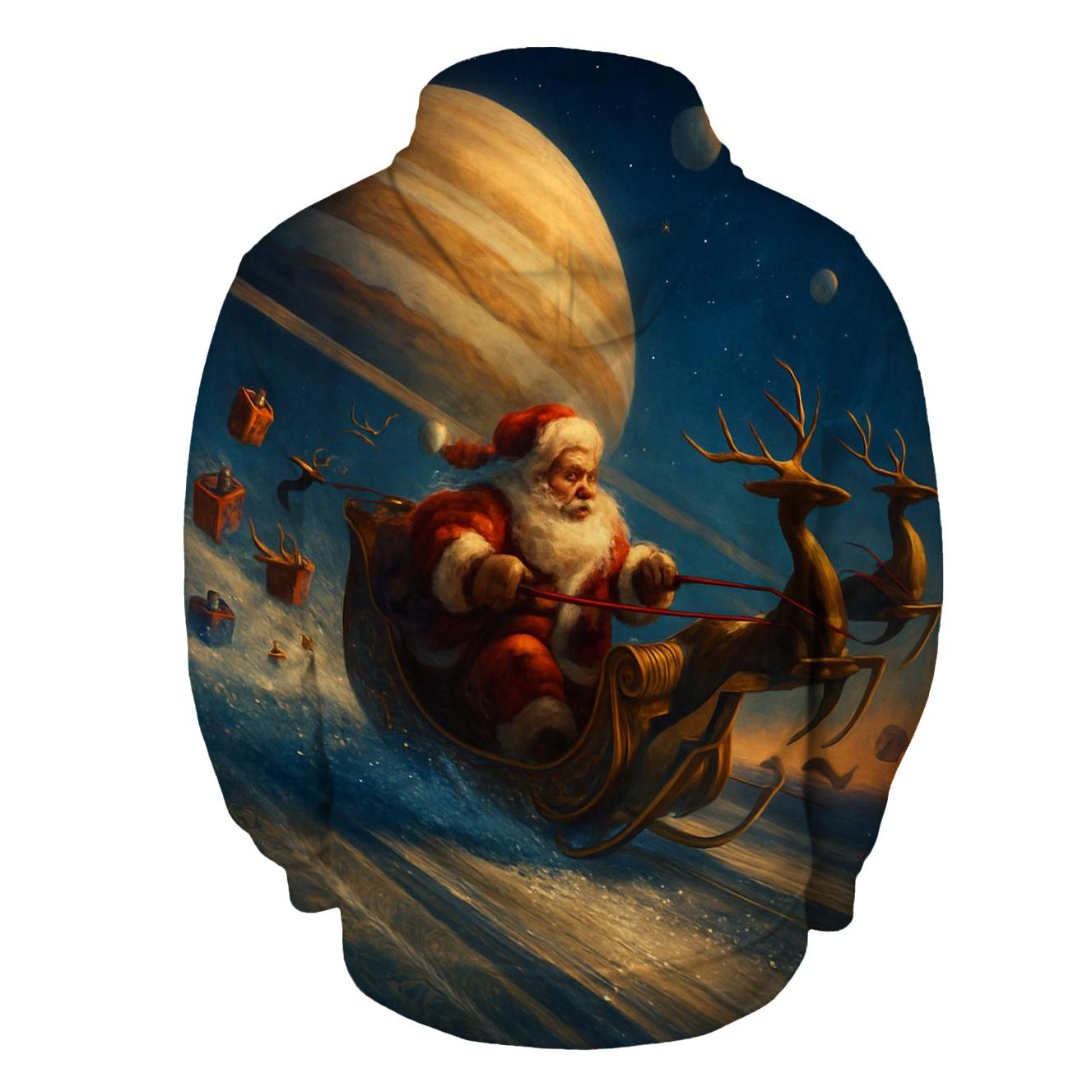 Ringed Planet Sleigh Drift hoodie styles