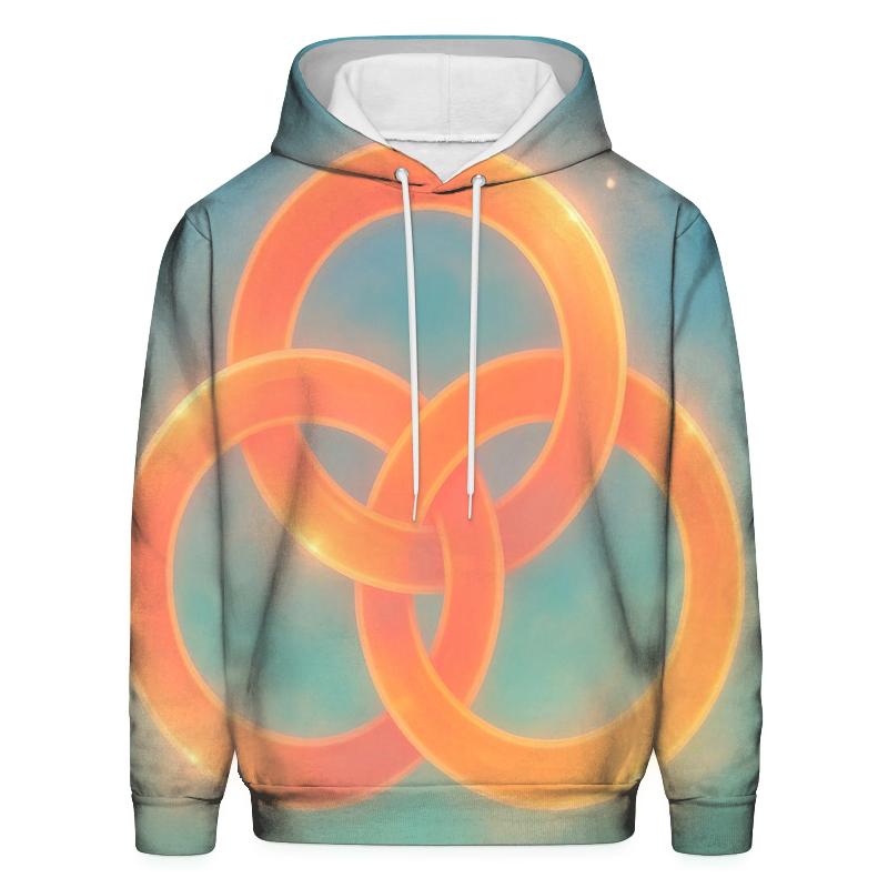 Prismatic Echo Gradient hoodie designs