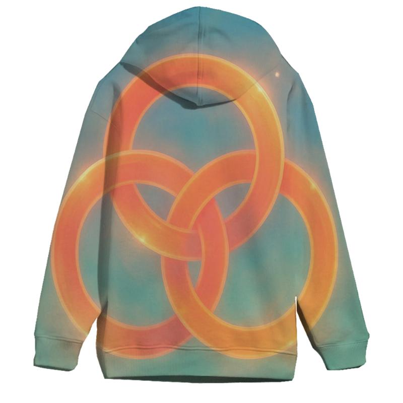 Prismatic Echo Gradient hoodie designs