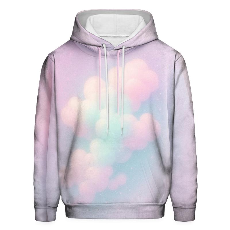 Pastel Dream Cloud Gradient custom hoodies
