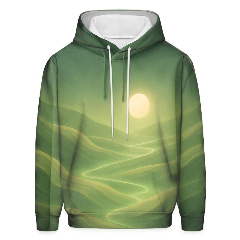 Luminous Valley Gradient heavyweight hoodies