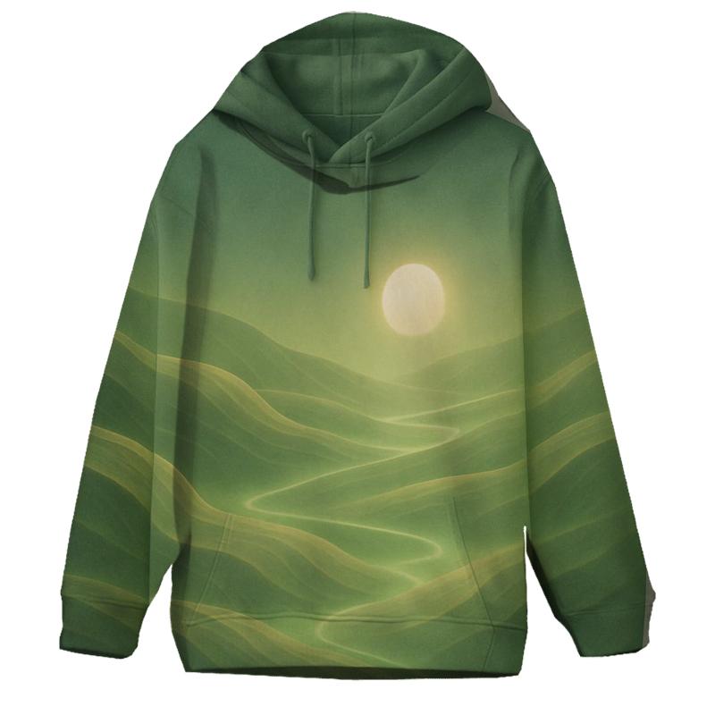 Luminous Valley Gradient heavyweight hoodies