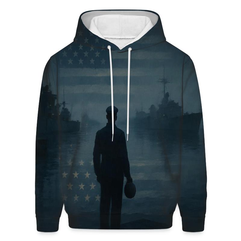 Harbor Of Heroes At Eternal Dusk printed hoodies