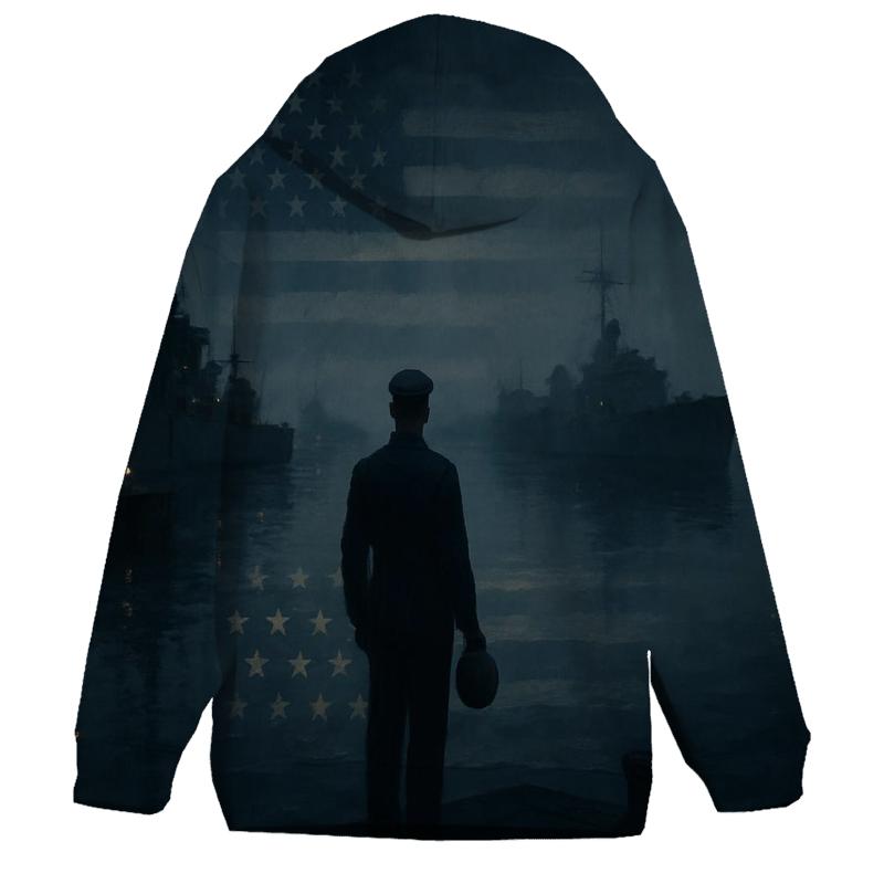 Harbor Of Heroes At Eternal Dusk printed hoodies