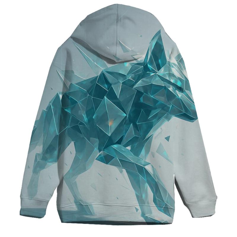 Quantum Shard Wolf hoodies fashion