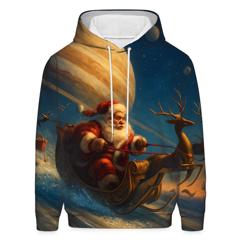 Ringed Planet Sleigh Drift hoodie trends