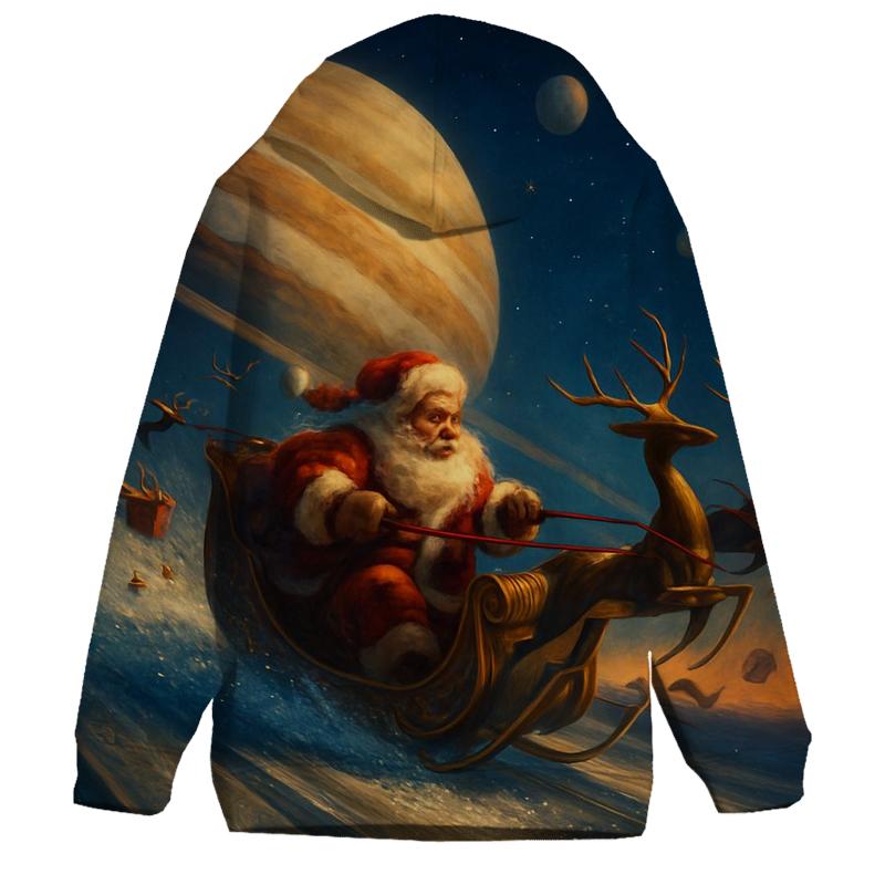 Ringed Planet Sleigh Drift hoodie trends
