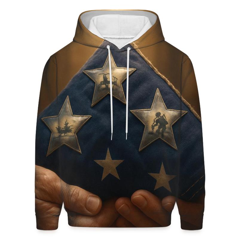 Legacy In The Folded Stars heavyweight hoodies