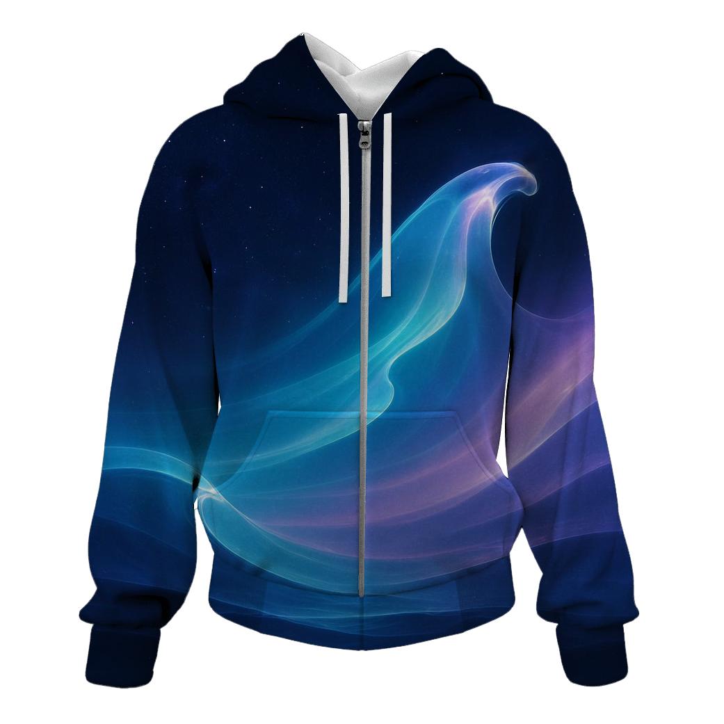Celestial Tide Gradient designer hoodies