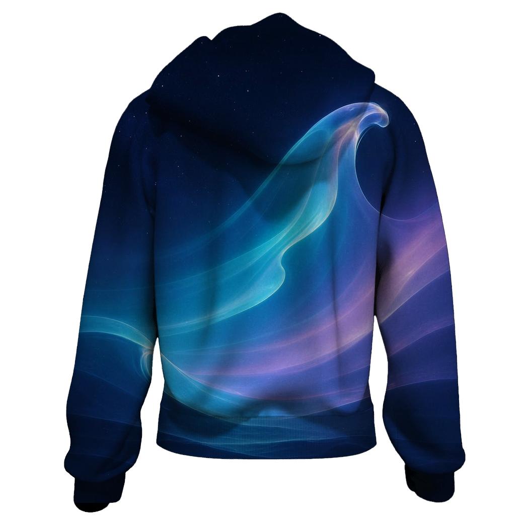 Celestial Tide Gradient designer hoodies