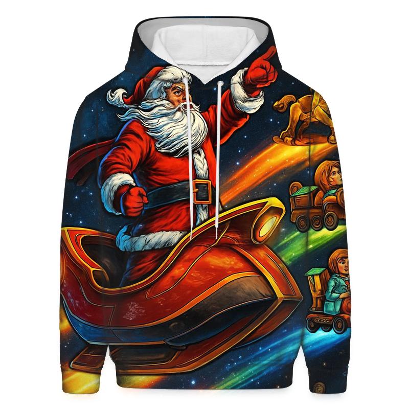 Interstellar Toy Parade Santa lightweight hoodies