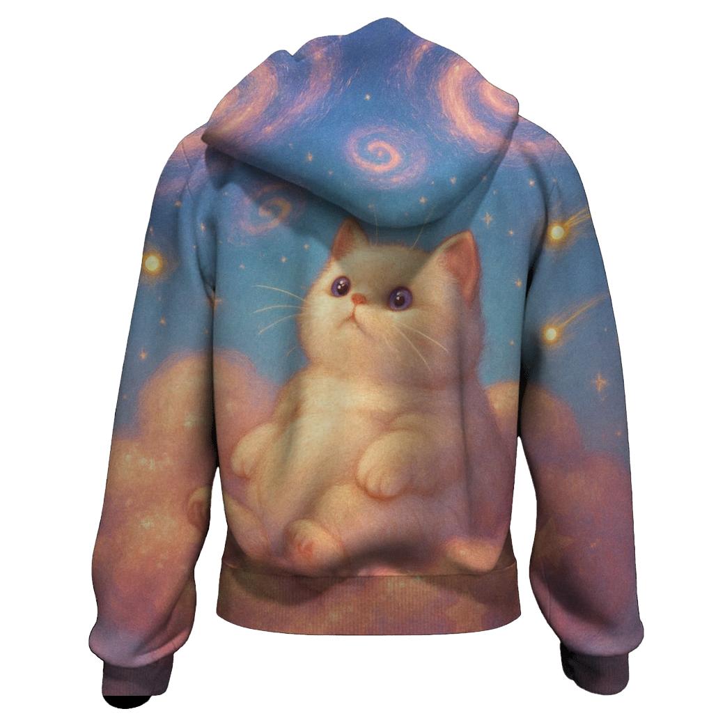 Candy Cloud Stargazer Kitten hoodie designs