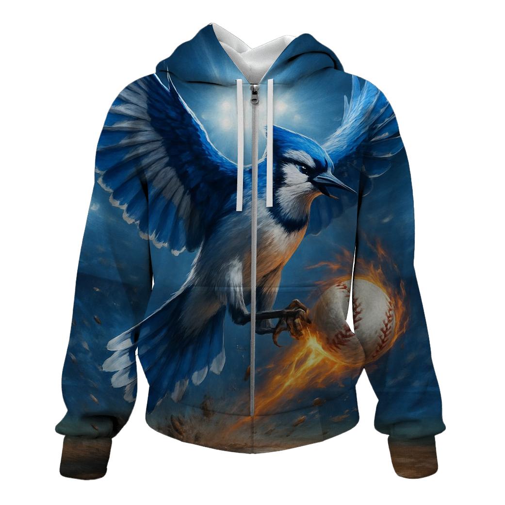 Blue Jays Skybound Diamond Surge printed hoodies
