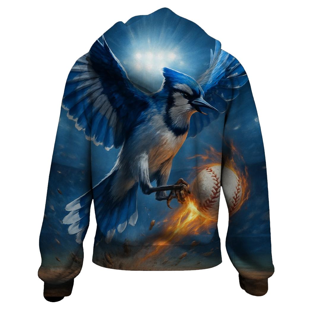 Blue Jays Skybound Diamond Surge printed hoodies