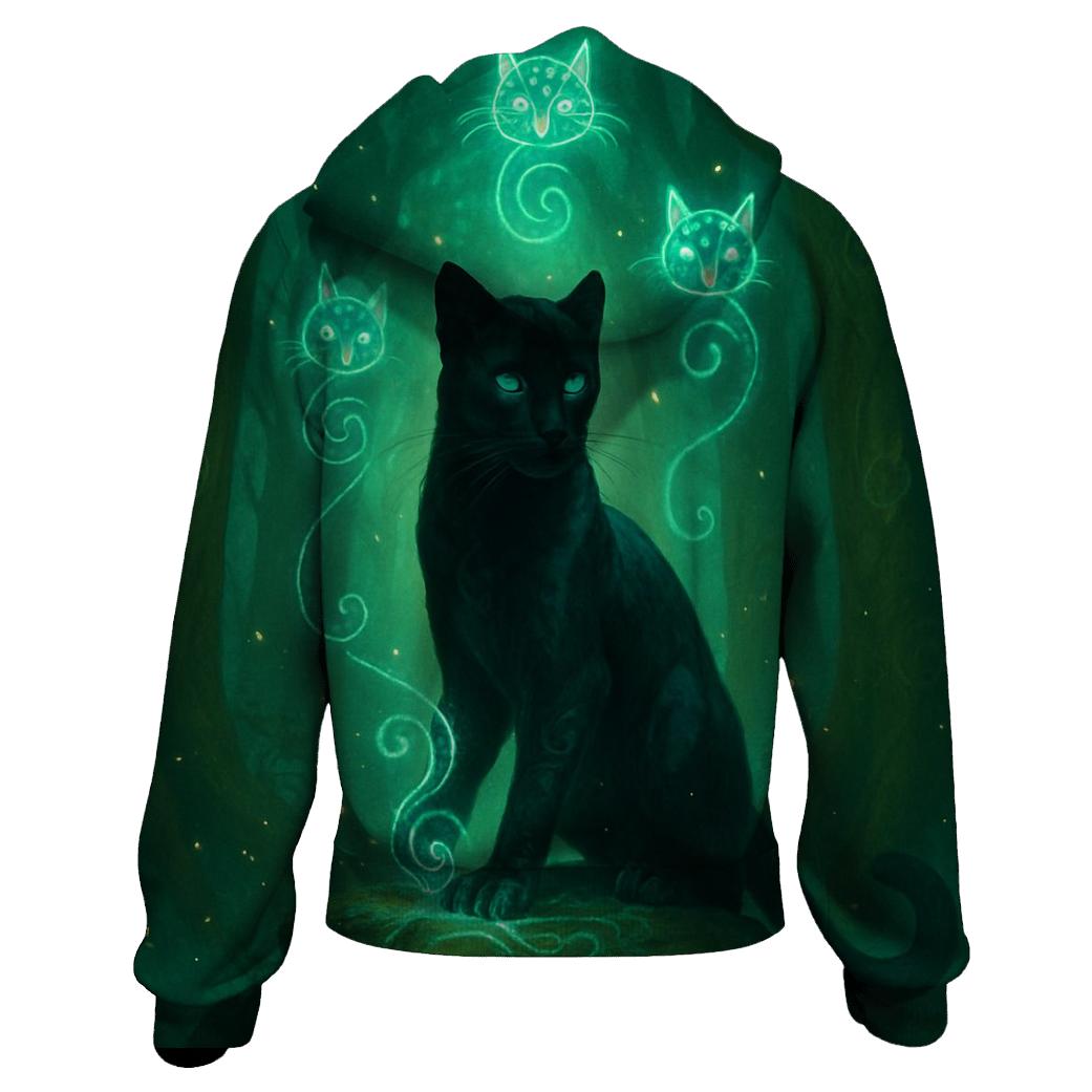 Mystic Rune Forest Panther hoodie trends