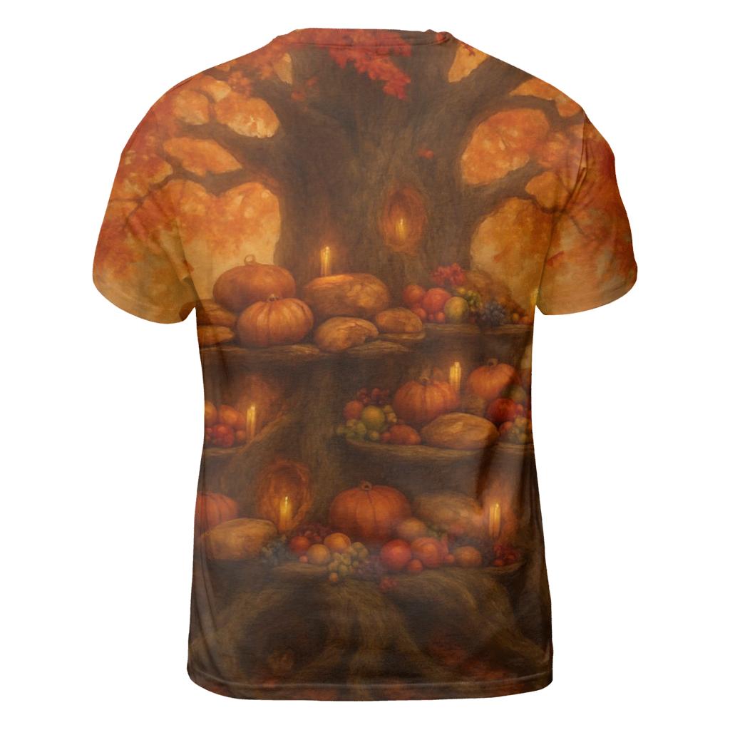 Enchanted Maple Tree Of Plenty creative print fashion shirts