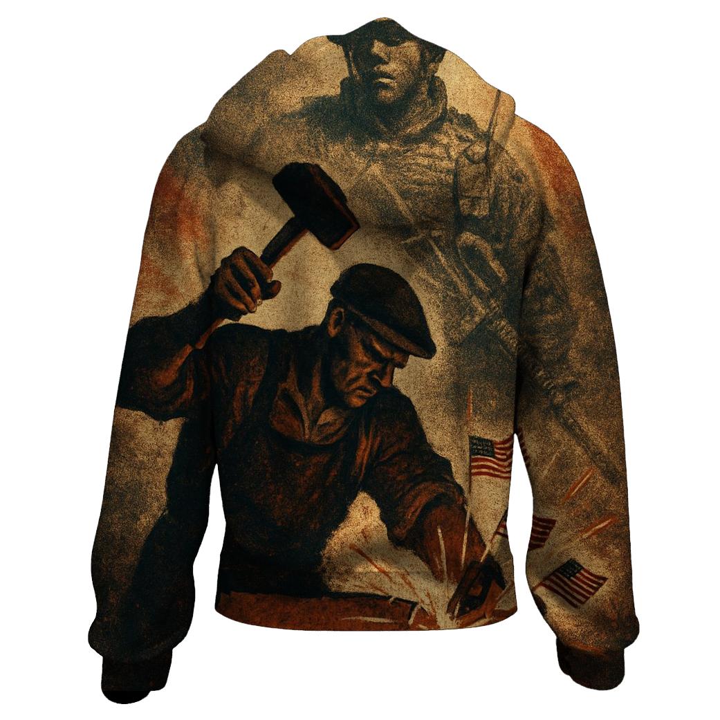 Forged In Fire And Freedom hoodie designs