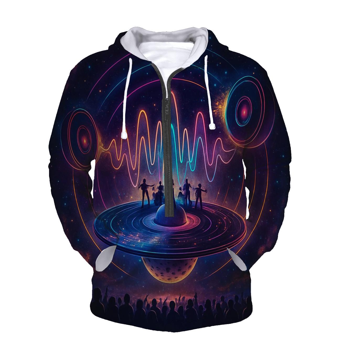 Orbiting Music Sanctuary lightweight hoodies