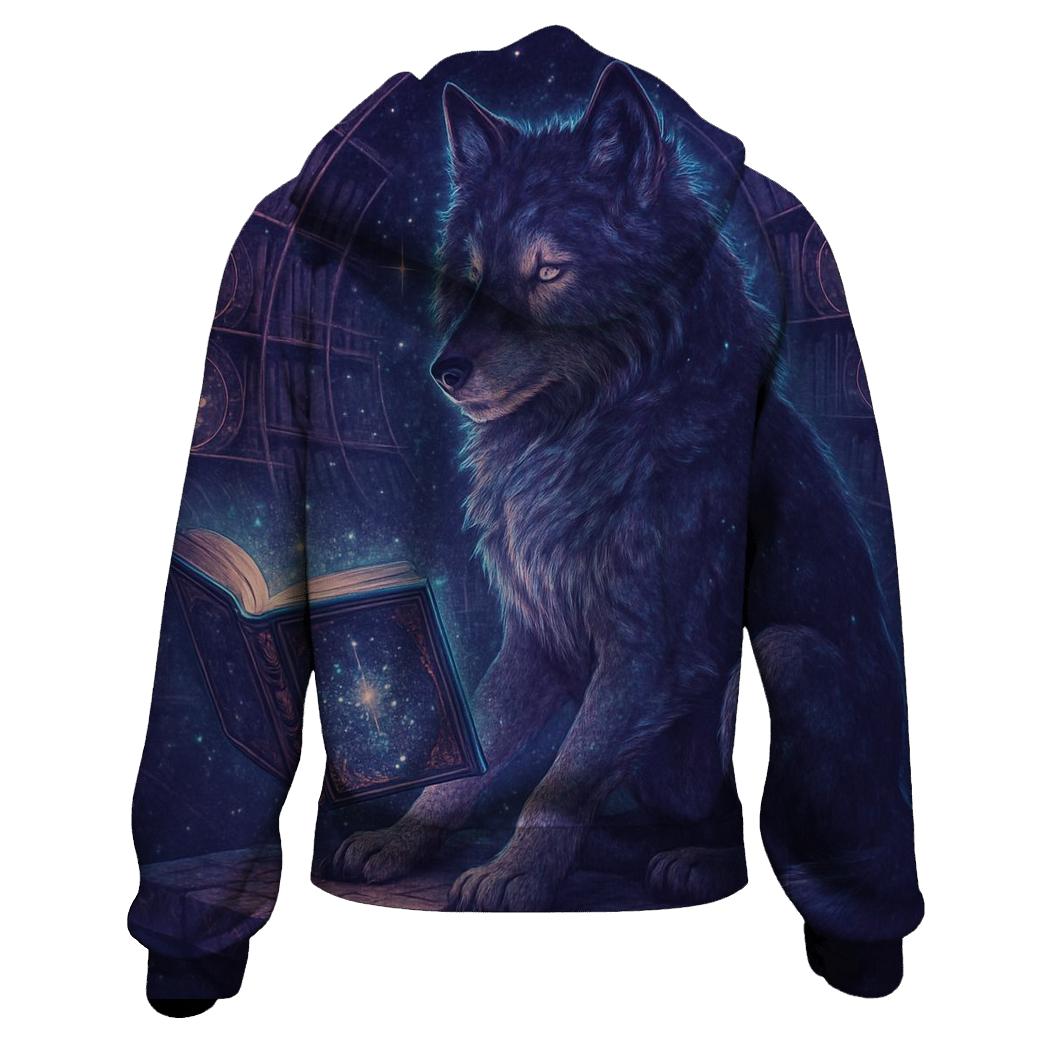 Astral Library Wolf Sage custom hoodies