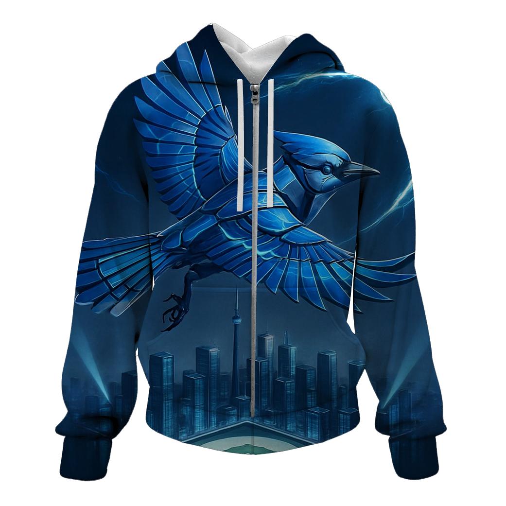 Skyline Circuit Prime Blue Jays pullover hoodies