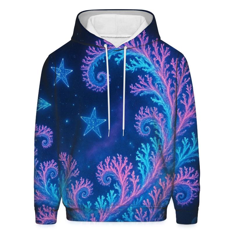 Celestial Coral Reef Galaxy hoodie styles