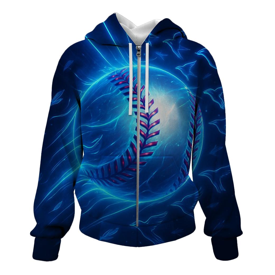 Skybound Fastball Echoes Blue Jays custom hoodies