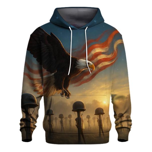 Eagles Oath Above The Fallen zip-up hoodies