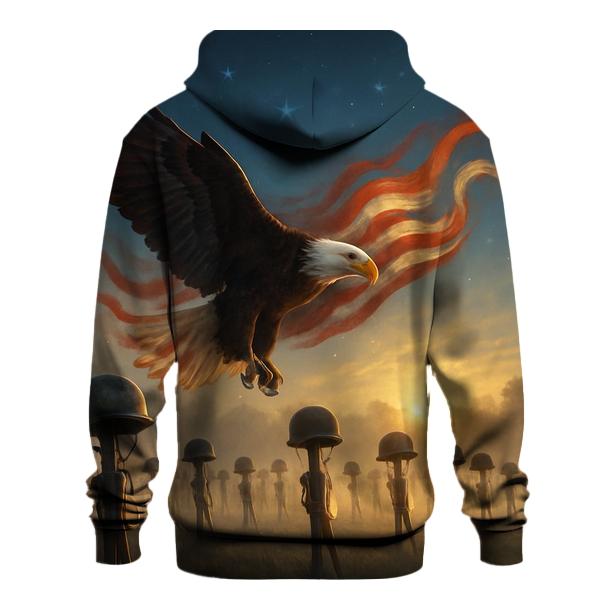 Eagles Oath Above The Fallen zip-up hoodies
