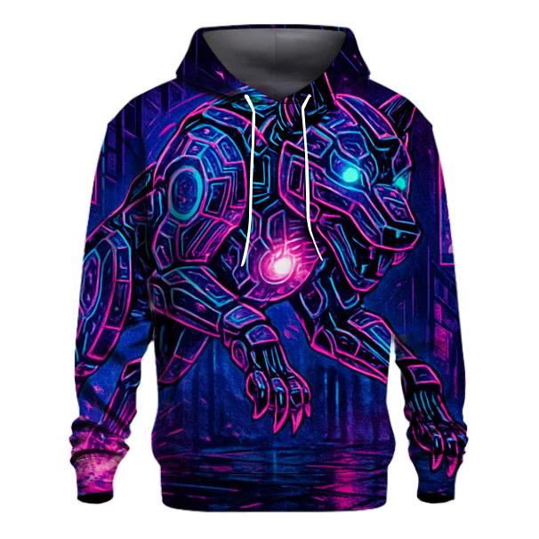 Neon Circuit Alpha designer hoodies