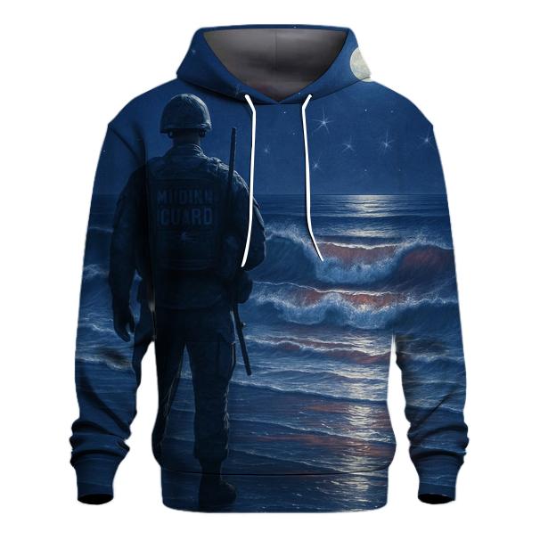 Silent Watch At The Homefront Shore premium hoodies