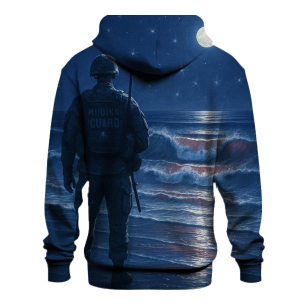 Silent Watch At The Homefront Shore premium hoodies