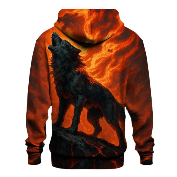 Volcanic Spirit Howl premium hoodies
