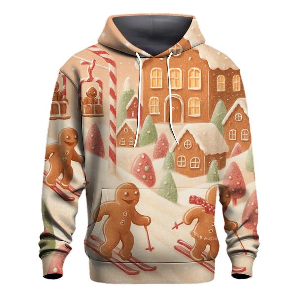 Gingerbread Ski Village Rush hoodies fashion