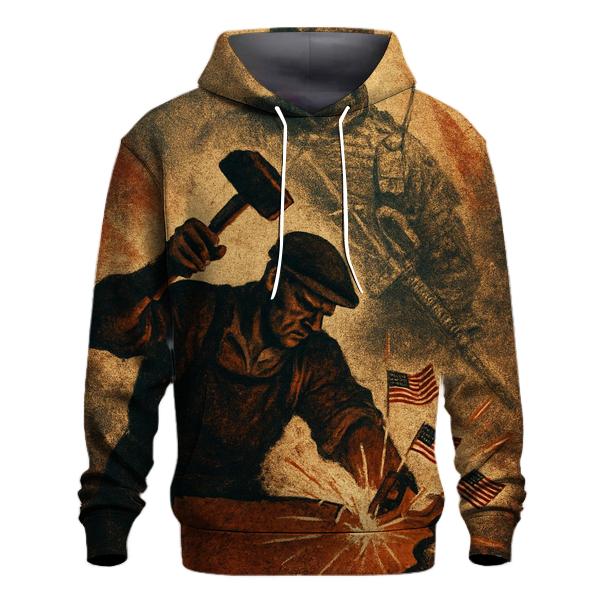 Forged In Fire And Freedom hoodies fashion