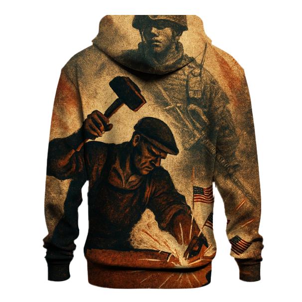 Forged In Fire And Freedom hoodies fashion