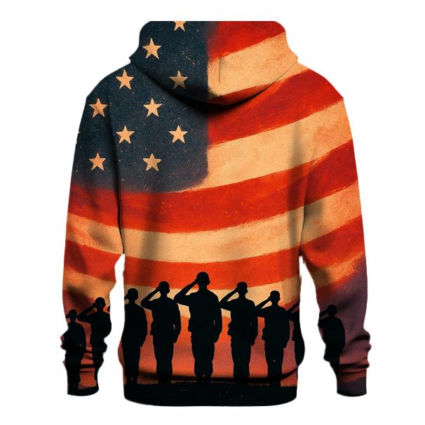 Honor Line At The Edge Of Night embroidered hoodies