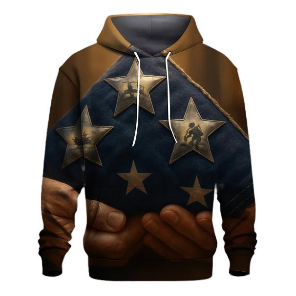 Legacy In The Folded Stars printed hoodies