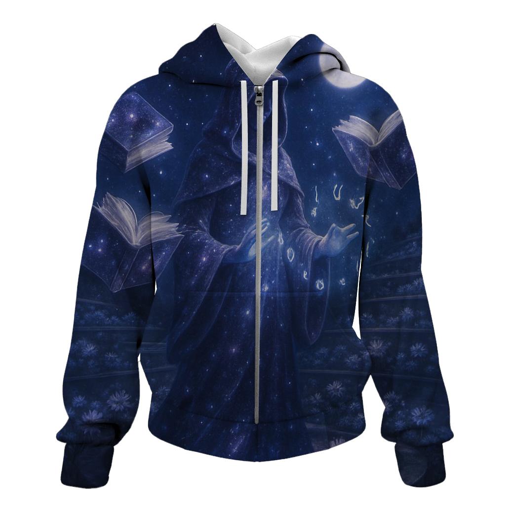 Stargarden Librarian zip-up hoodies
