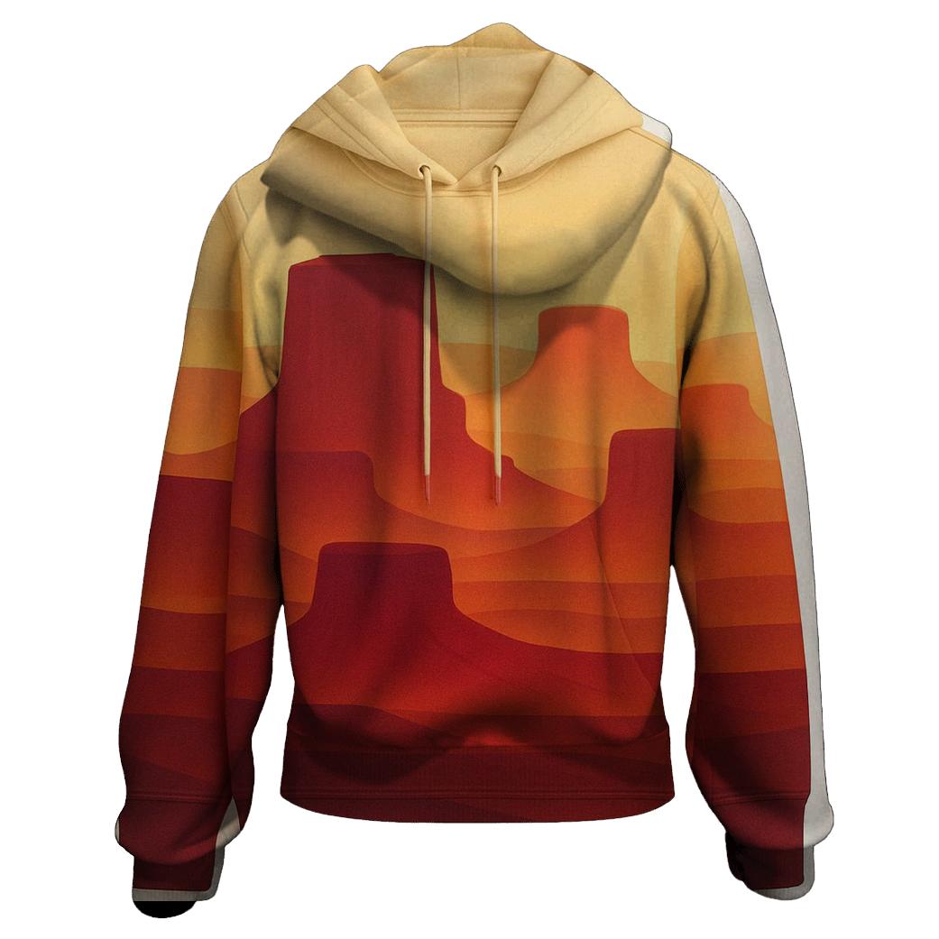 Sunrise Mesa Gradient hoodie trends