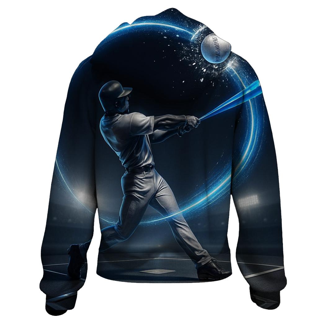Halo Of The Home Run Arc zip-up hoodies