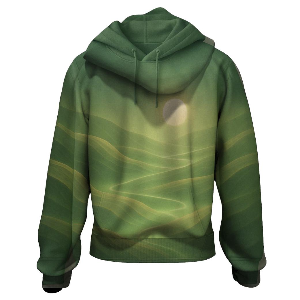 Luminous Valley Gradient premium hoodies