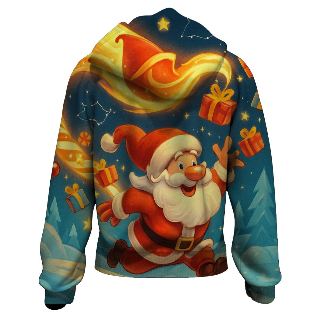 Polar Comet Trail Santa hoodie styles