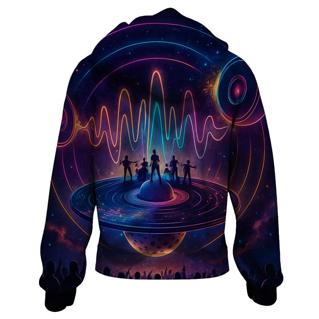 Orbiting Music Sanctuary hoodie styles