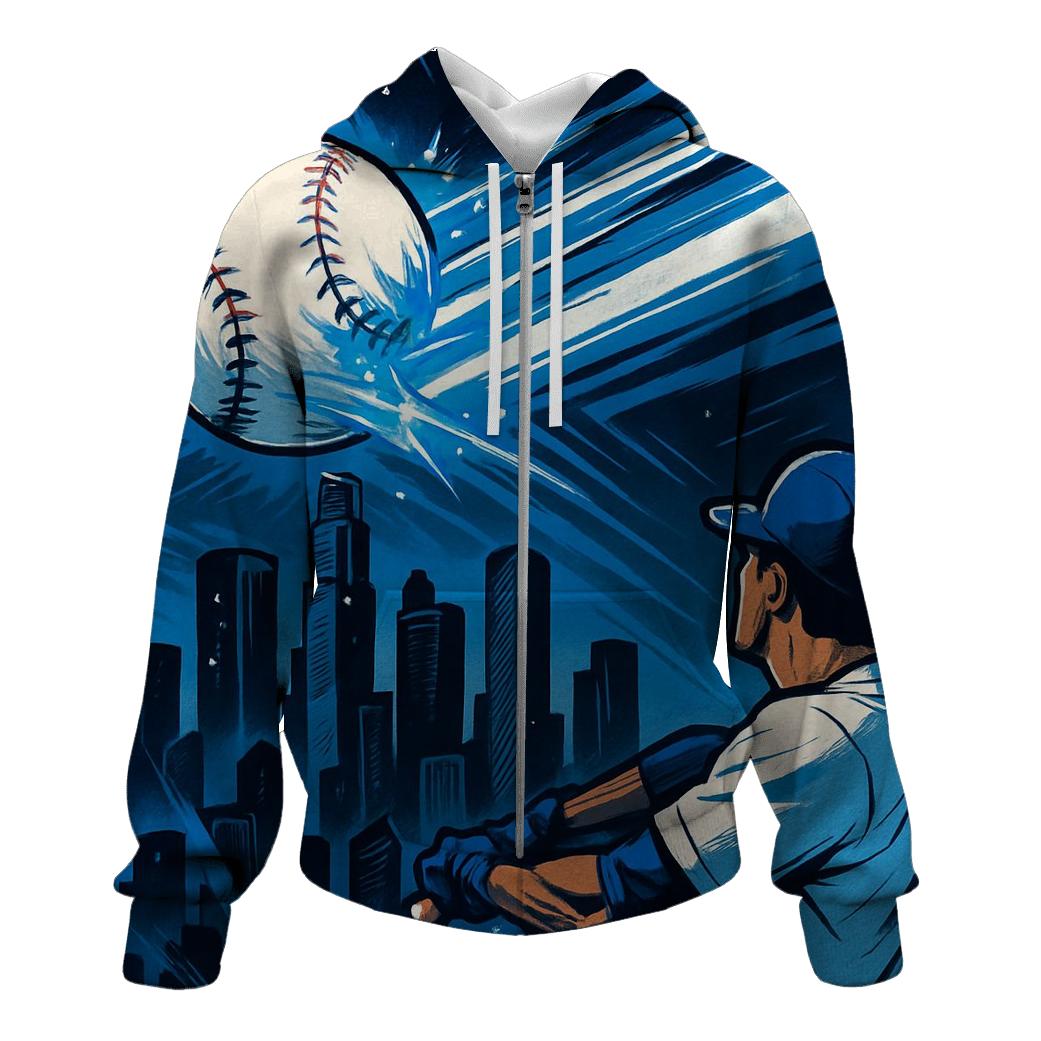 Skyline Soaring Line Drive custom hoodies