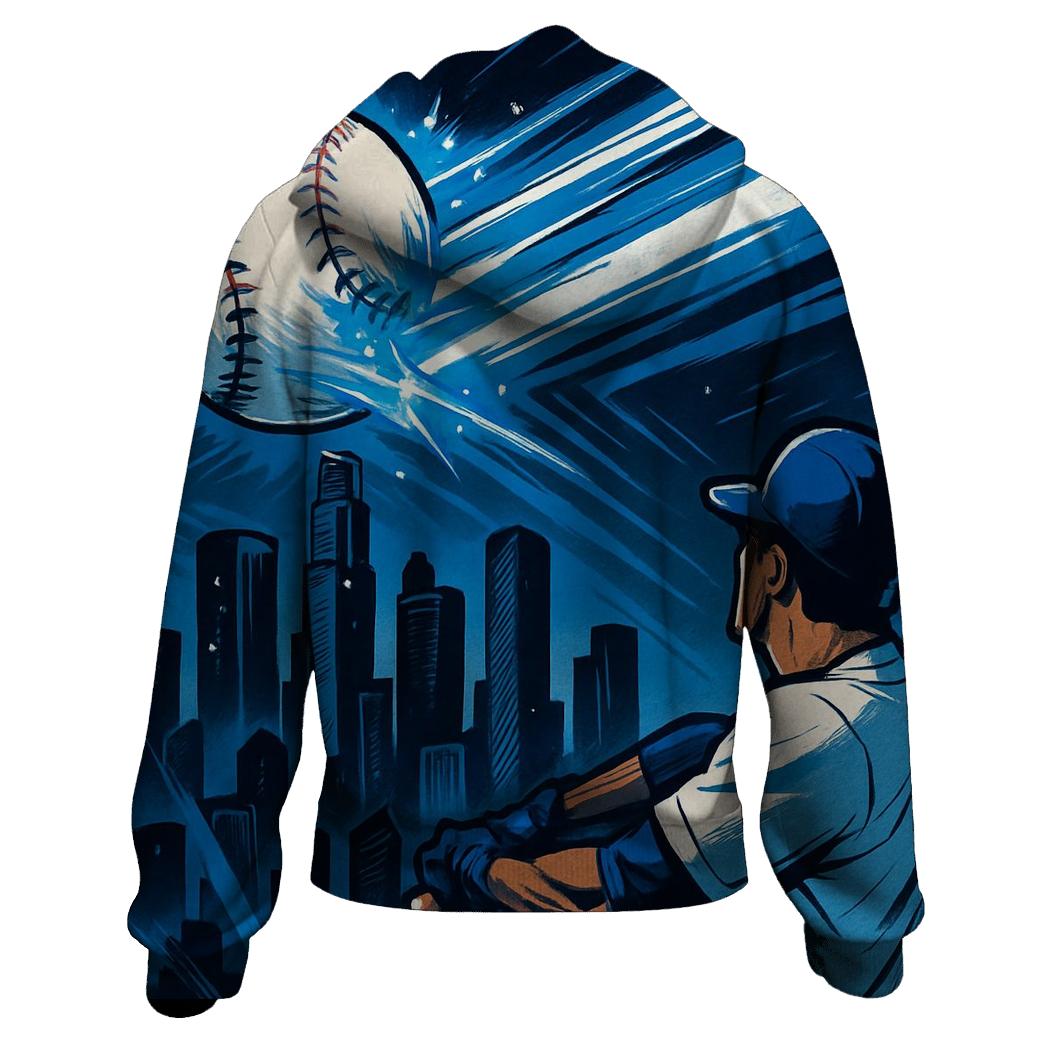 Skyline Soaring Line Drive custom hoodies