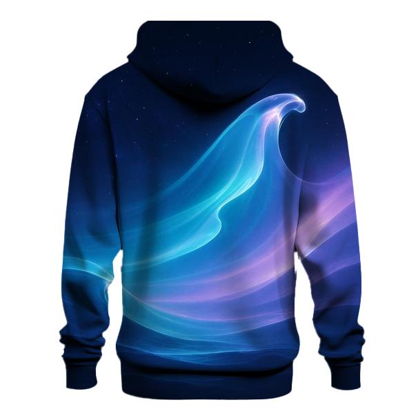 Celestial Tide Gradient pullover hoodies