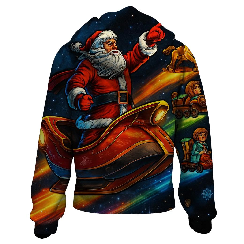 Interstellar Toy Parade Santa lightweight hoodies
