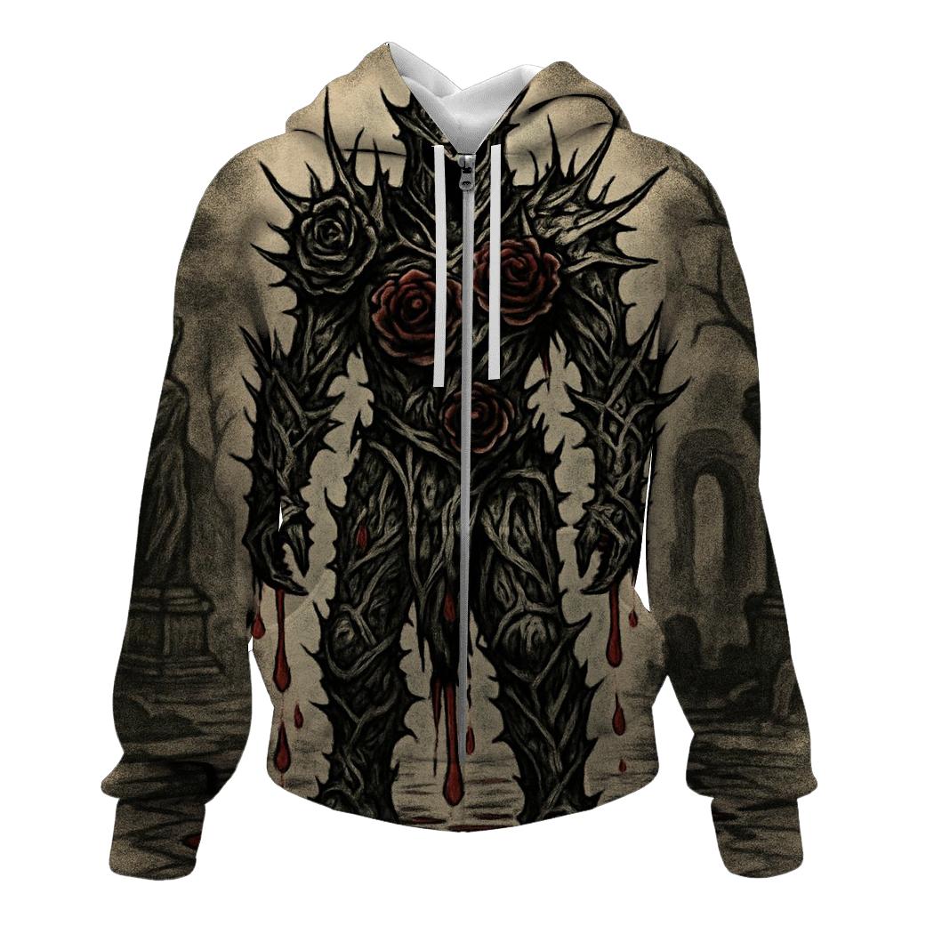 Bloodthorn Garden Warden hoodie styles